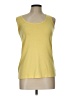 St. John's Bay 100% Cotton Yellow Tank Top Size L - photo 1