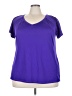 LIVI Active 100% Polyester Purple Active T-Shirt Size 22 - photo 1