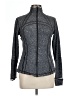 Lululemon Athletica Metallic Gray Track Jacket Size 12 - photo 1