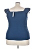 Torrid Blue Sleeveless Top Size 3X (3) - photo 2