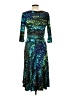 Salaam! Teal Cocktail Dress Size L - photo 2