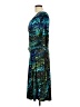 Salaam! Teal Cocktail Dress Size L - photo 5