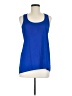 Soprano Blue Sleeveless Top Size M - photo 1