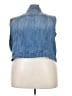 Torrid Blue Denim Vest Size 5X Plus (5) - photo 2