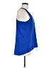 Soprano Blue Sleeveless Top Size M - photo 4