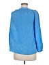 Lilly Pulitzer 100% Silk Blue Blouse Size M - photo 2