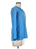 Lilly Pulitzer 100% Silk Blue Blouse Size M - photo 4