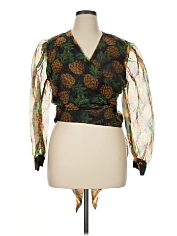 New York & Company Long Sleeve Blouse (view 1)