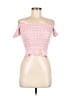 Zara TRF Pink Short Sleeve Top Size M - photo 1