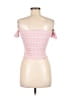 Zara TRF Pink Short Sleeve Top Size M - photo 2