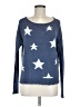 Hollister Stars Blue Pullover Sweater Size M - photo 1