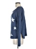 Hollister Stars Blue Pullover Sweater Size M - photo 5