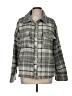 Crescent 100% Polyester Plaid Gray Jacket Size M - photo 1