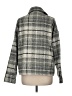 Crescent 100% Polyester Plaid Gray Jacket Size M - photo 2