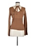 Max Studio Brown Long Sleeve Blouse Size M - photo 1