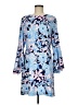 Lilly Pulitzer Floral Tropical Blue Casual Dress Size 8 - photo 1