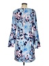 Lilly Pulitzer Floral Tropical Blue Casual Dress Size 8 - photo 2