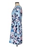 Lilly Pulitzer Floral Tropical Blue Casual Dress Size 8 - photo 5