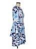 Lilly Pulitzer Floral Tropical Blue Casual Dress Size 8 - photo 4