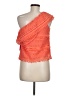 Saylor 100% Polyester Orange Tank Top Size M - photo 2