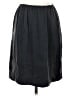 Kit and Ace Solid Black Silk Skirt Size 4 - photo 1