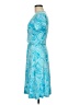 Lands' End Paisley Blue Cocktail Dress Size 6 - 8 - photo 5