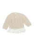 Donsje 100% Cotton Ivory Pullover Sweater Size 6-12 mo - photo 2