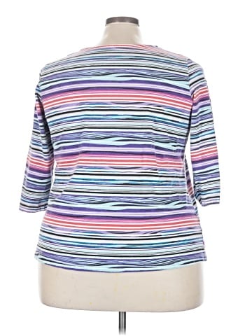 Jessica London 3/4 Sleeve T-Shirt (view 2)
