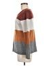 Pinque Color Block Brown Pullover Sweater Size M - photo 5