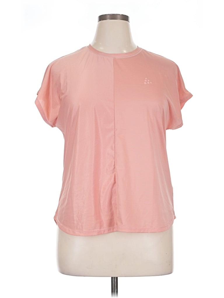 Pre-owned Craft Short Sleeve T-shirt In Pink