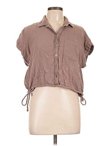 True Craft Short Sleeve Blouse (view 1)