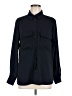 Elodie 100% Polyester Solid Black Long Sleeve Blouse Size M - photo 1