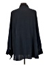 DKNY 100% Silk Black Long Sleeve Silk Top Size L - photo 2