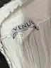 Venus White 3/4 Sleeve Blouse Size 8 - photo 7