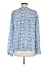 Alythea Blue Long Sleeve Blouse Size M - photo 2
