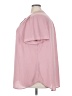 Evri 100% Polyester Pink Short Sleeve Blouse Size 3X - photo 5