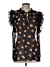 CAbi 100% Polyester Black Sleeveless Blouse Size L - photo 1