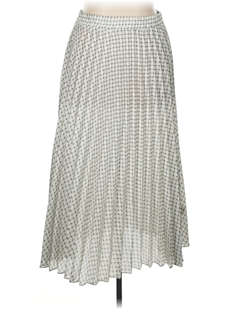 Pre-owned Max Studio Casual Skirt In Silver