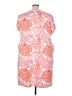 Assorted Brands Print Orange Casual Dress Size 4Xl - photo 2