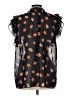 CAbi 100% Polyester Black Sleeveless Blouse Size L - photo 2