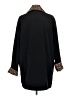 Regent Park 100% Polyester Black Coat Size M - photo 2