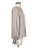Banana Republic 100% Polyester Gray Long Sleeve Blouse Size S - photo 4