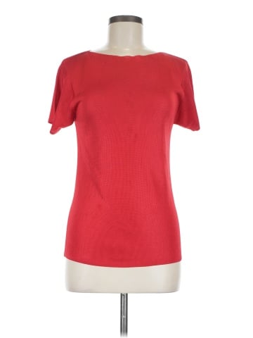 Linda Allard Ellen Tracy Short Sleeve Top (view 1)