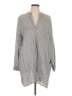 DKNY Gray Long Sleeve Blouse Size L - photo 1