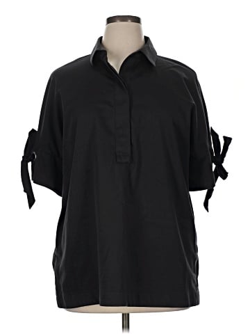Chico's 3/4 Sleeve Button-Down Shirt (view 1)
