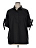 Chico's Black 3/4 Sleeve Button-Down Shirt Size XL (3) - photo 1