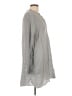 DKNY Gray Long Sleeve Blouse Size L - photo 4