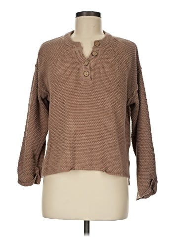 Pink Lily Pullover Sweater (view 1)