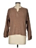Pink Lily Brown Pullover Sweater Size M - photo 1