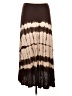 Lapis Tie-dye Brown Casual Skirt Size L - photo 2
